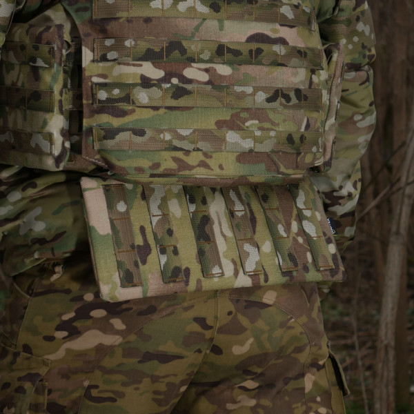 Защита поясницы с баллистическим пакетом 1 класс защиты Militex cordura USA Multicam