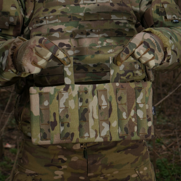 Защита поясницы с баллистическим пакетом 1 класс защиты Militex cordura USA Multicam