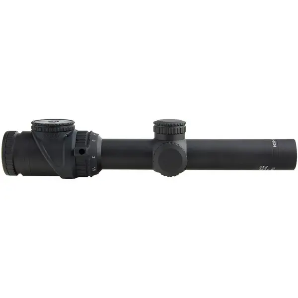 Приціл оптичний Trijicon AccuPoint 1-6x24 BAC Amber Triangle Tritium / Fiber Optics
