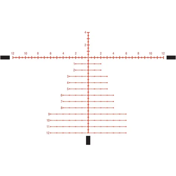 Приціл оптичний Trijicon Tenmile 4.5-30x56 Red/Green MRAD Precision Tree FFP