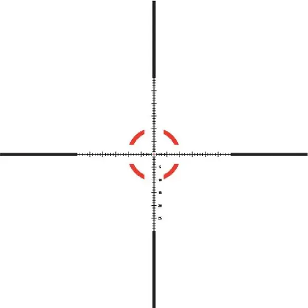 Приціл оптичний Trijicon VCOG 1-8x28; Red MRAD Crosshair