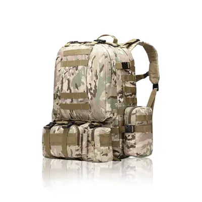 Військово-тактичний рюкзак Molle Assault 55 L+ 3 органайзери Мультикам