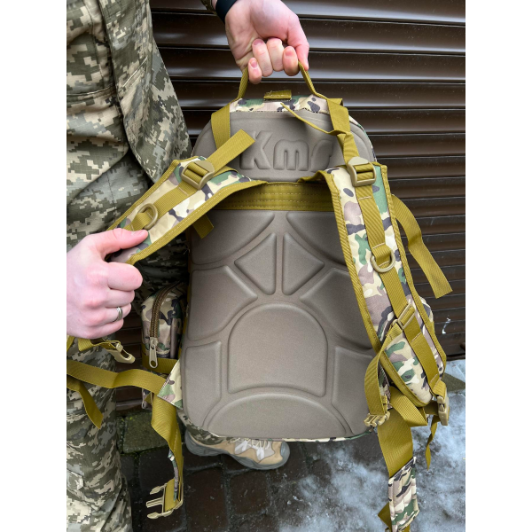 Военно-тактический рюкзак Molle Assault 55 L+ 3 органайзера Мультикам