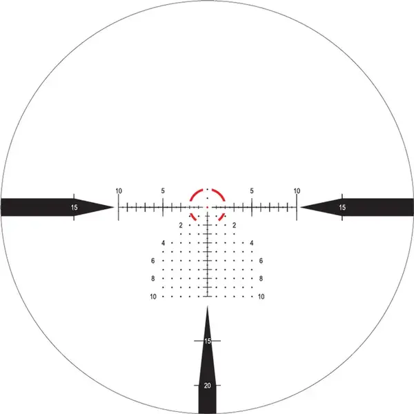 Приціл Nightforce NX8 1-8x24 F1 0.2Mil сітка FC-DMX з підсвічуванням