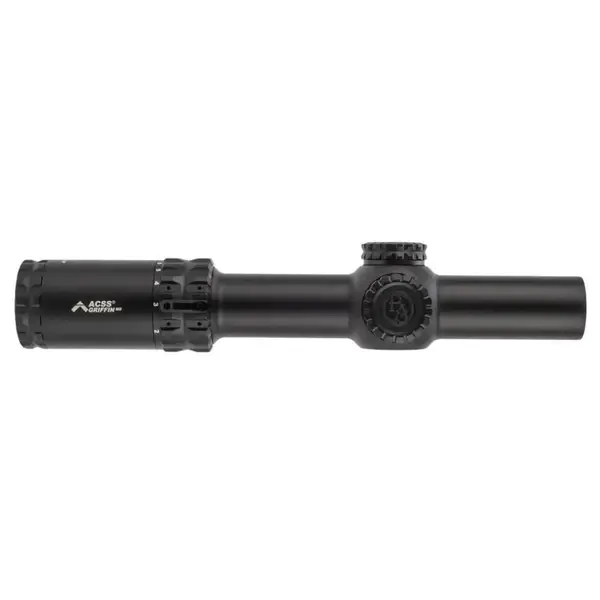 Приціл Primary Arms SLx 1-8×24, F1, ACSS Griffin X Mil, 1/4 MOA, (Illuminated) black