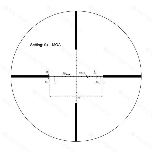 Приціл оптичний Vector Optics C3 3-9x32 (25,4 мм) illum. SFP