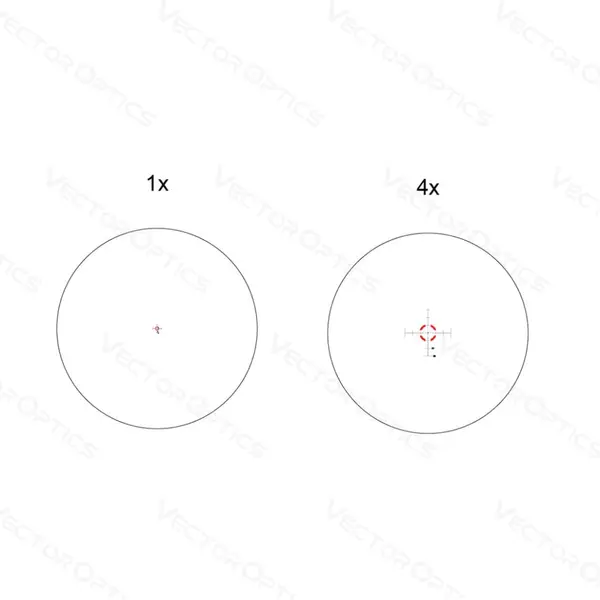 Приціл оптичний Vector Optics Mustang 1-4x24 (30 мм) illum. FFP