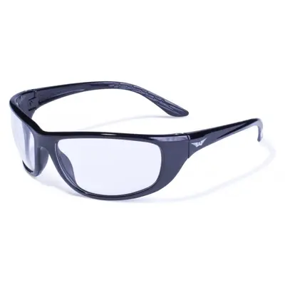 Очки защитные открытые Global Vision Hercules-6 (clear) прозрачные, Черный