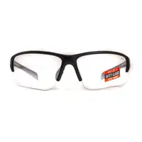 Очки защитные открытые Global Vision Hercules-7 (clear) прозрачные, Черный