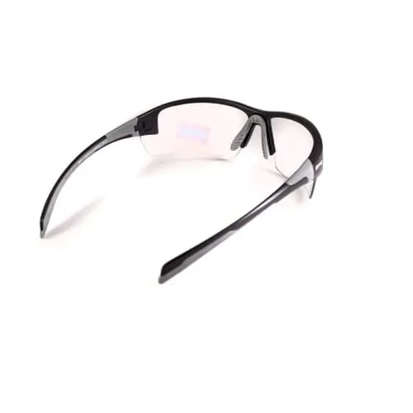 Окуляри захисні Global Vision Hercules-7 (clear) прозорі, Чорний