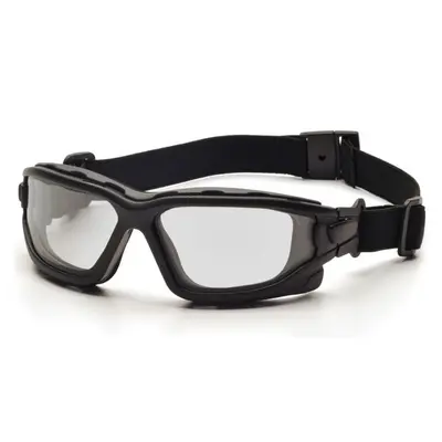 Очки защитные с уплотнителем Pyramex i-Force XL (Anti-Fog) (clear) прозрачные, Черный