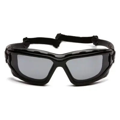 Очки защитные с уплотнителем Pyramex i-Force XL (Anti-Fog) (gray) серые, Черный