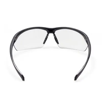 Очки защитные открытые Global Vision Lieutenant (clear) прозрачные, Черный