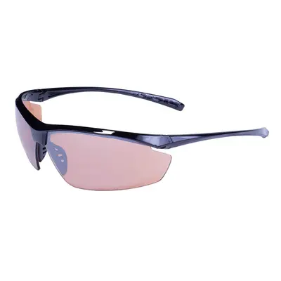 Очки защитные открытые Global Vision Lieutenant (drive mirror) коричневые, Черный
