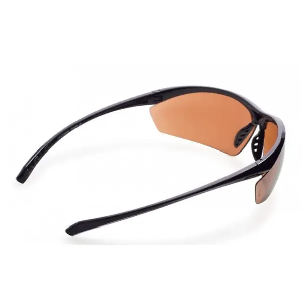 Окуляри захисні Global Vision Lieutenant (drive mirror) коричневі, Чорний