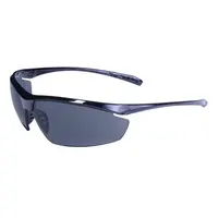 Окуляри захисні Global Vision Lieutenant (smoke) чорні, Чорний