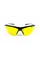 Окуляри захисні Global Vision Lieutenant (yellow) жовті, Чорний