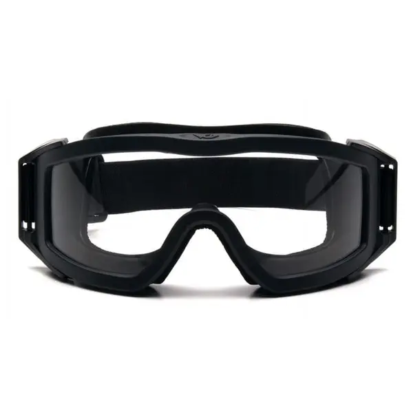 Окуляри захисні з ущільнювачем Venture Gear Tactical Loadout (clear) Super Anti-Fog H2MAX, прозорі, Чорний