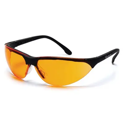 Очки защитные открытые Pyramex Rendezvous (orange) оранжевые, Черный