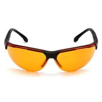 Очки защитные открытые Pyramex Rendezvous (orange) оранжевые, Черный