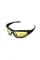 Окуляри фотохромні (захисні) Global Vision Shorty Photochromic (yellow) Anti-Fog, фотохромні жовті, Чорний