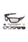 Окуляри фотохромні (захисні) Global Vision Sly Photochromic (clear) фотохромні прозорі***, Чорний