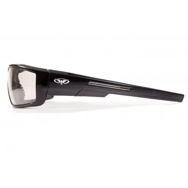 Окуляри фотохромні (захисні) Global Vision Sly Photochromic (clear) фотохромні прозорі***, Чорний