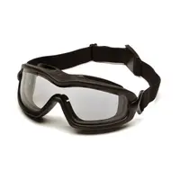Очки защитные с уплотнителем Pyramex V2G-Plus (XP) (clear) Anti-Fog, прозрачные, Черный