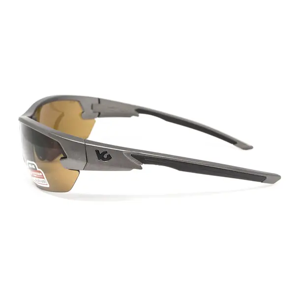 Захисні окуляри Venture Gear Tactical Semtex 2.0 Gun Metal (bronze) Anti-Fog, коричневі в оправі кольору "темний металік", Темний металік