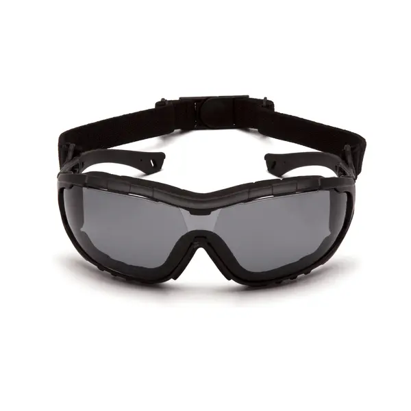 Захисні окуляри Pyramex V3T (gray) Anti-Fog, сірі, Чорний