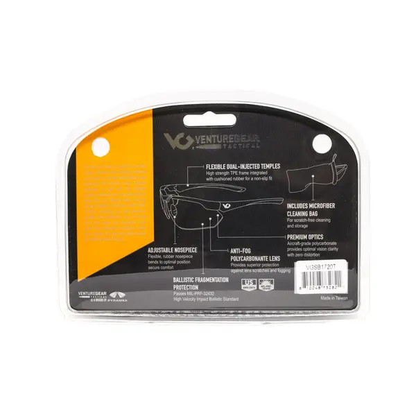 Захисні окуляри Venture Gear Tactical Drone 2.0 Green (gray) Anti-Fog, сірі в зеленій оправі, Коричневий