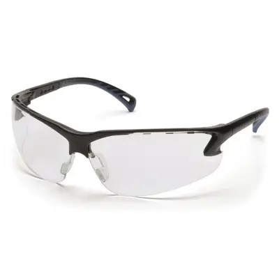 Защитные очки Pyramex Venture-3 (clear) Anti-Fog, прозрачные, Черный
