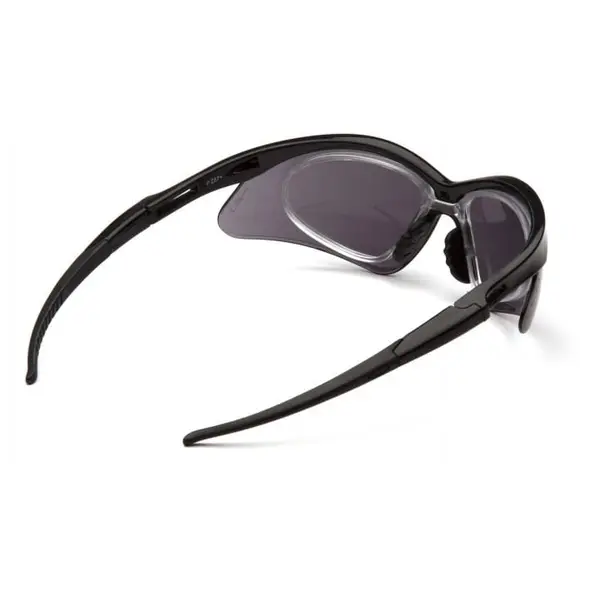 Окуляри Pyramex PMXtreme RX (gray) Anti-Fog, сірі з діоптрійною вставкою, Чорний