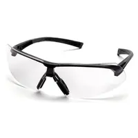 Очки защитные открытые Pyramex Onix (clear) Anti-Fog прозрачные, Черный