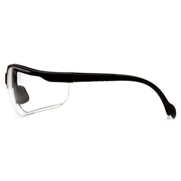 Окуляри захисні Pyramex Venture-2 (clear) Anti-Fog, прозорий, Чорний