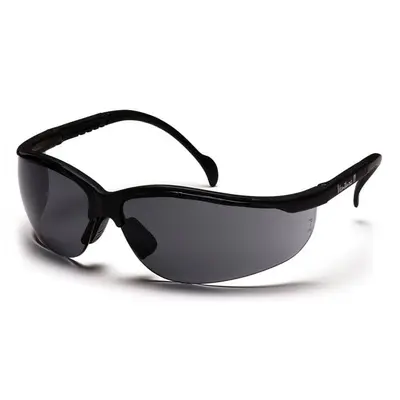 Окуляри захисні Pyramex Venture-2 (gray) Anti-Fog чорні, Чорний
