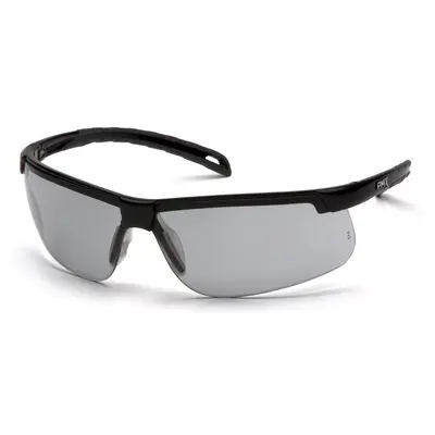 Окуляри захисні Pyramex Ever-Lite (light gray) H2MAX Anti-Fog, світло-сірі напівтемні, Чорний