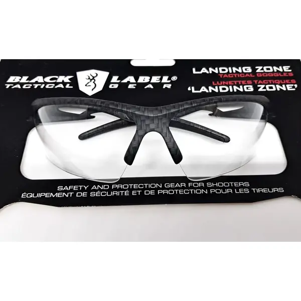 Окуляри захисні зі змінними лінзами Browning® Black Label Tactical™ Landing Zone (змінні лінзи), Чорний