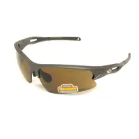 Окуляри захисні Venture Gear MontEagle GunMetal (bronze) Anti-Fog, коричневі в оправі кольору "темний металік", Темний металік