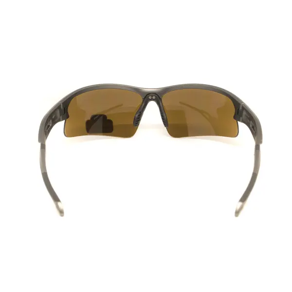 Окуляри захисні Venture Gear MontEagle GunMetal (bronze) Anti-Fog, коричневі в оправі кольору "темний металік", Темний металік