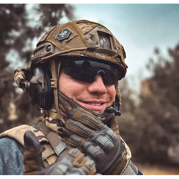 Окуляри балістичні Swiss Eye Blackhawk Pro - NEW. Колір: чорний
