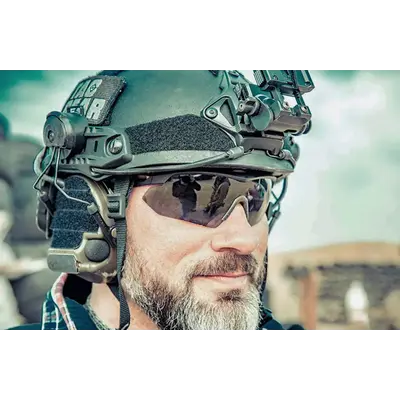 Очки баллистические Swiss Eye Nighthawk. Цвет - черный