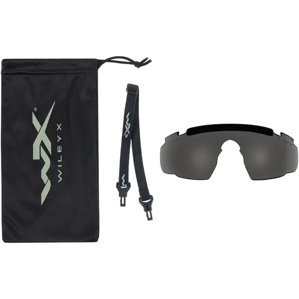Очки баллистические Wiley X Saber Advanced. 2 линзы (Grey/Rust) оправа Black