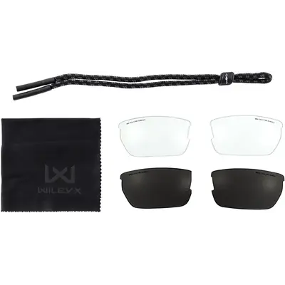 Очки баллистические Wiley X WX Valor 2.5. 3 линзы (Grey/Clear/Light Rust) оправа Tan