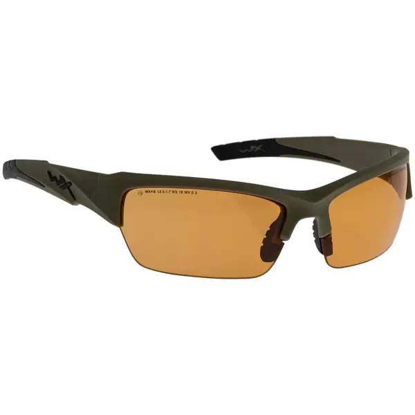 Окуляри балістичні Wiley X WX Valor 2.5. 3 лінзи (Grey/Clear/Light Rust) оправа Tan