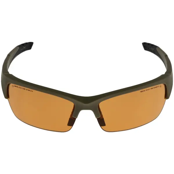 Окуляри балістичні Wiley X WX Valor 2.5. 3 лінзи (Grey/Clear/Light Rust) оправа Tan