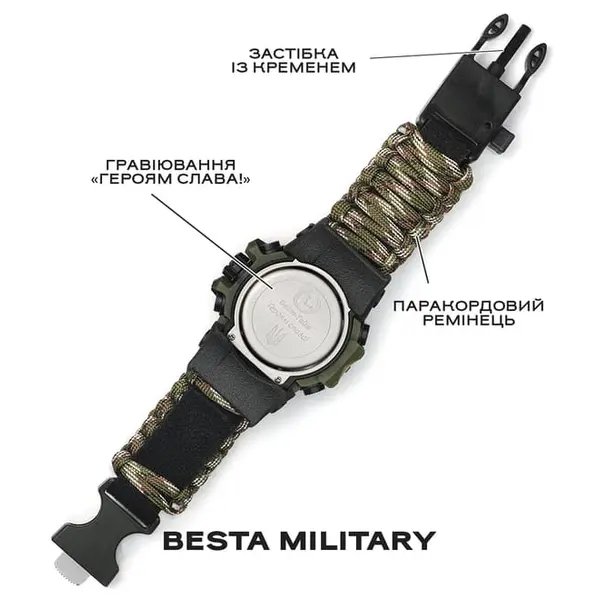 Besta Military з компасом