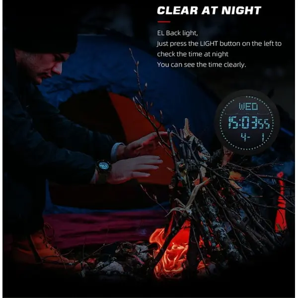 North Edge Alps Black з компасом, 2 ремінці