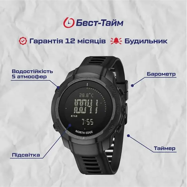 North Edge Vertico з компасом