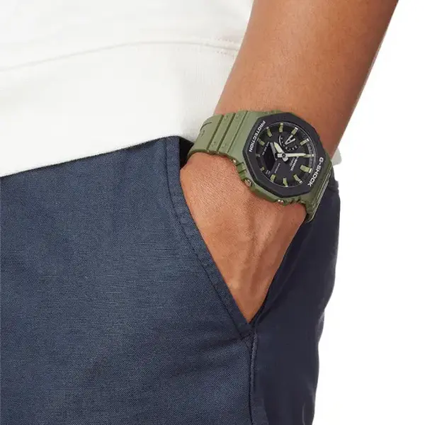 Годинник Casio G-SHOCK GA-2110SU - олива